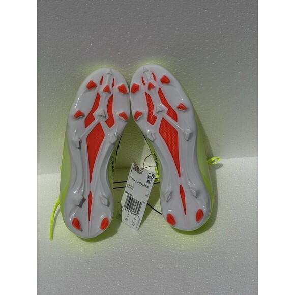 NEW Adidas X Crazyfast League FG Soccer Cleats Shoes Yellow IF0691 Youth 1.5 - Picture 7 of 9